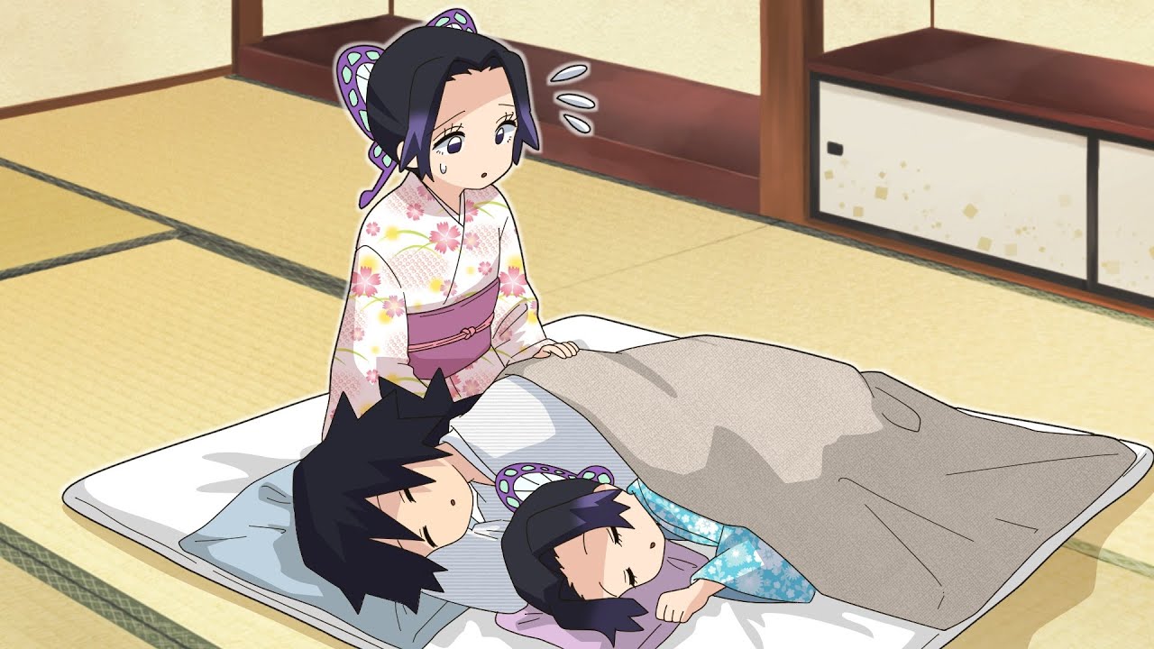 【鬼滅の刃】義勇パパとしのぶママの3兄妹子どもたちだけでお留守番する夜をモニタリングした結果