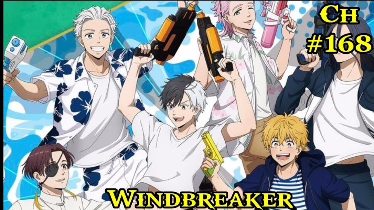 Wind breaker Chapter 168 Explained in hindi #windbreaker #anime #viralvideo #newanime