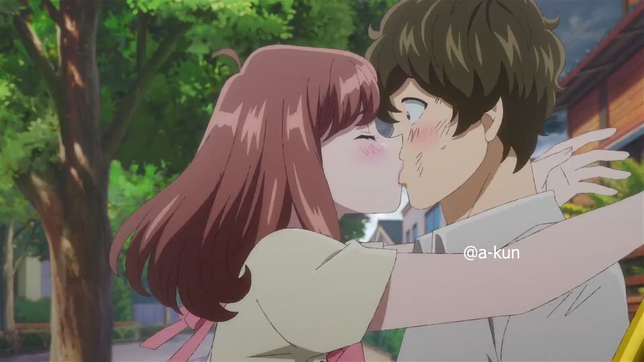 Mira x Takumi lovely romantic Kiss😘 Scene😍|| Astro Note || Anime Kiss Scene @a-kun_
