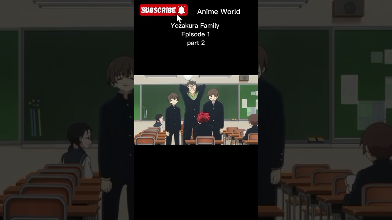Yozakura Family Episode 1 part 2 #yozakurafamily #animeworld #anime #animation #english #episode