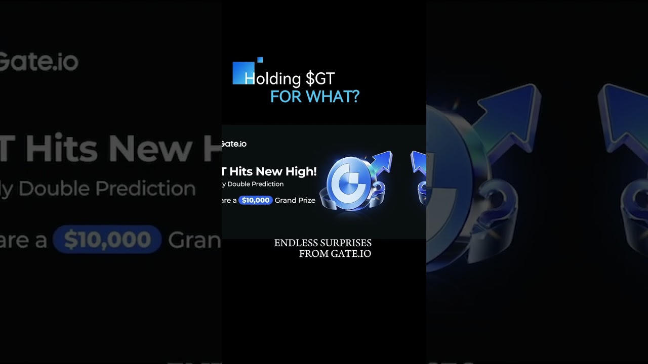 🌐Meet $GT & Grab Lucky! ✨#GT token: New All-Time-High Recording! #shorts #Gate.io #crypto