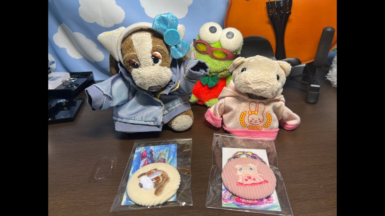 缶バッジ袋詰め配信