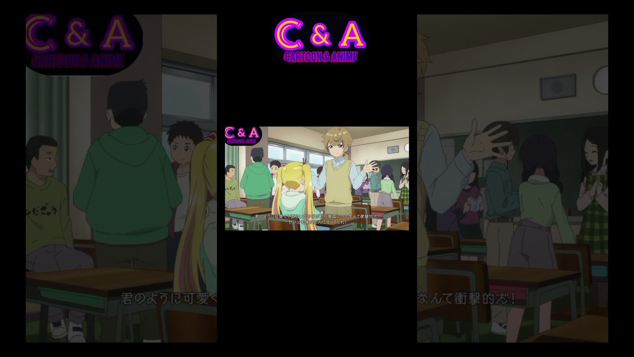 School🎒📚 Boys Love ❤For New Transfer Girl👩‍🎓 ( A Salad Bowl of Eccentrics ) Anime Funny Scene