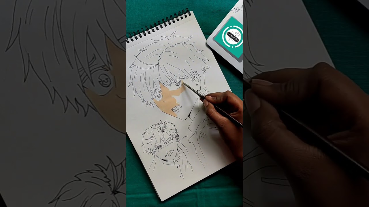 How to draw Haruka Sakura - wind Breaker step by step #windbreaker #harukasakura #sakura #drawing