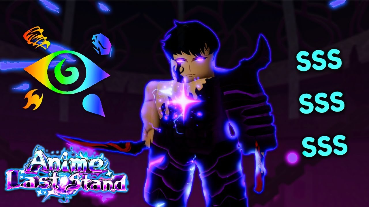 I Evolved the NEW *STRONGEST* GODLY in Anime Last Stand... (Sung Jin Woo Showcase)