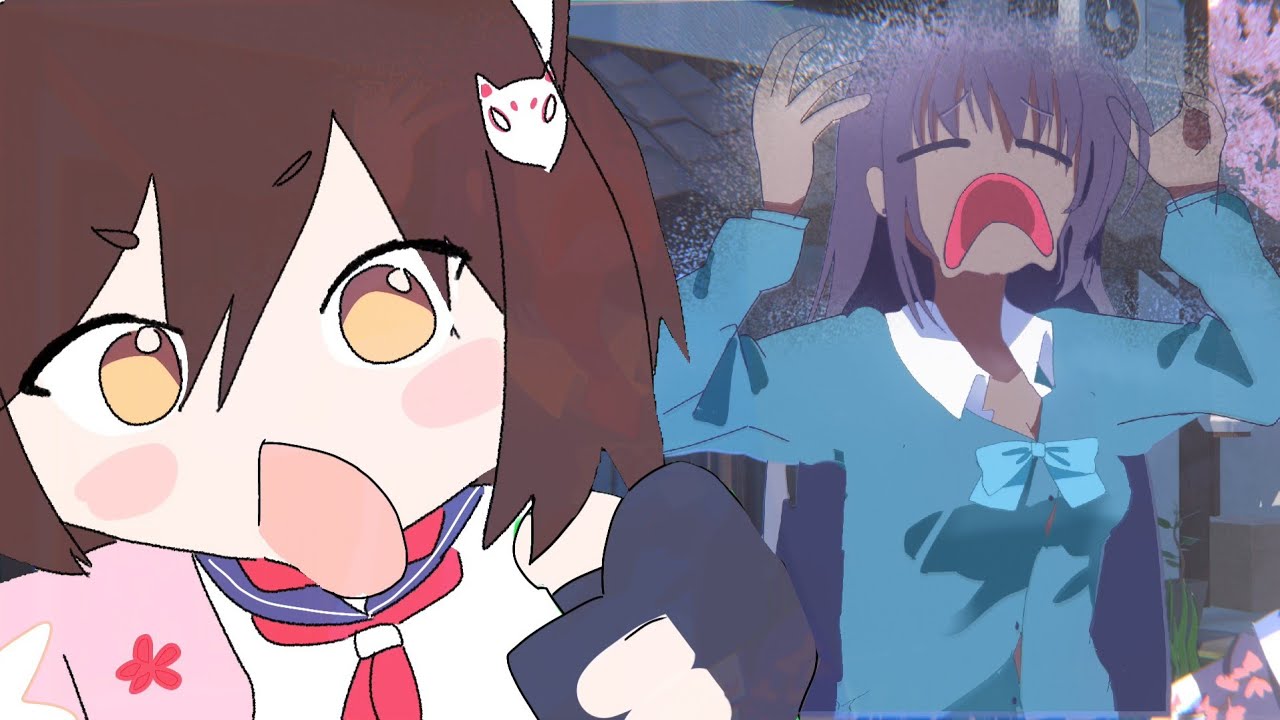 Izuna found a Ninja 🥷 | Blue archive Animation 블루아카이브 ブルアカ Blender 3d Izuna says the N