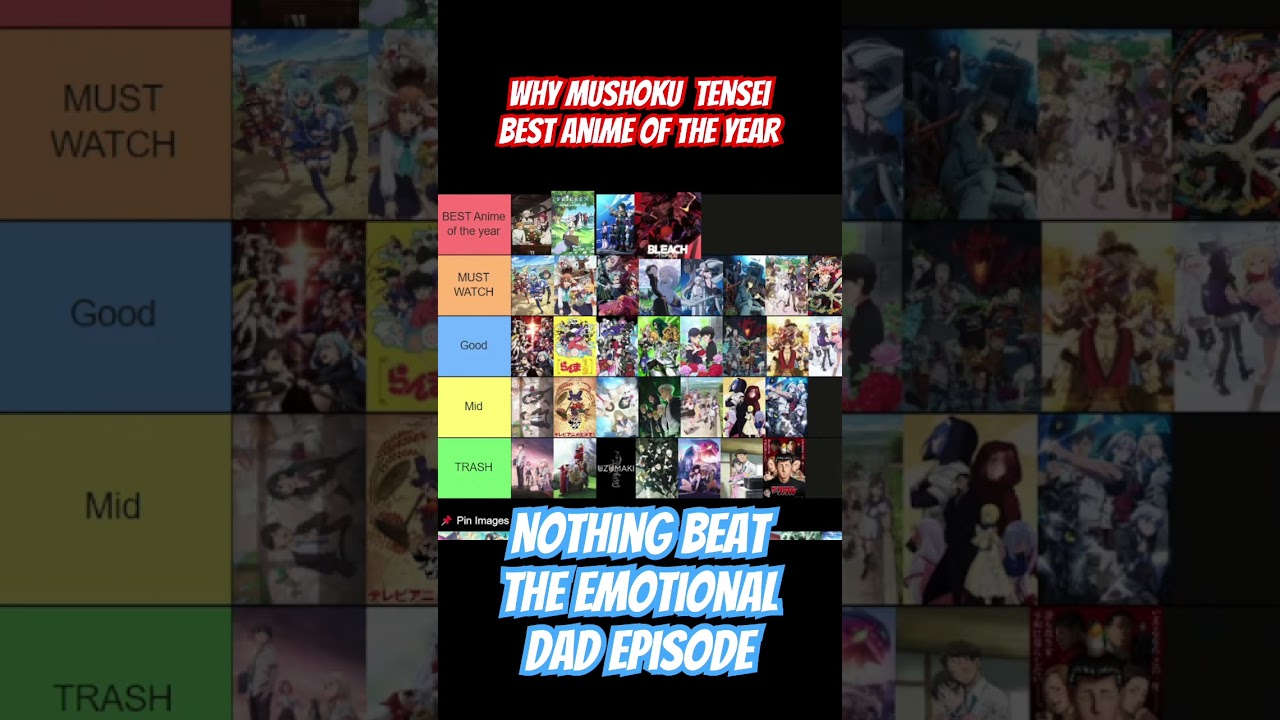 Dad 😭 Mushoku Tensei is the best anime of 2024 the most emotional well written show #anime #shorts