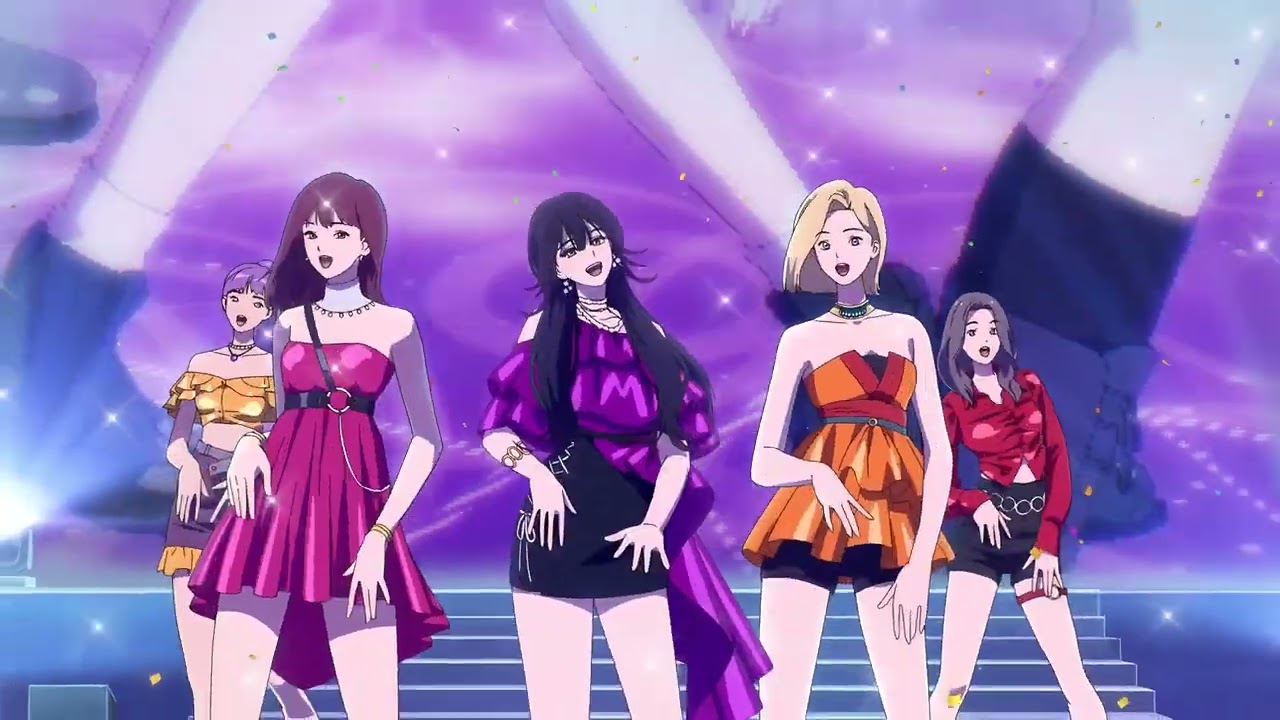 [4K AI Upscaling] 아래층에는 미오가 있다 오프닝  -  이두나! 오프닝  下の階には澪がいる OP／SWEET REVENGE「Might Just」 3840x2160