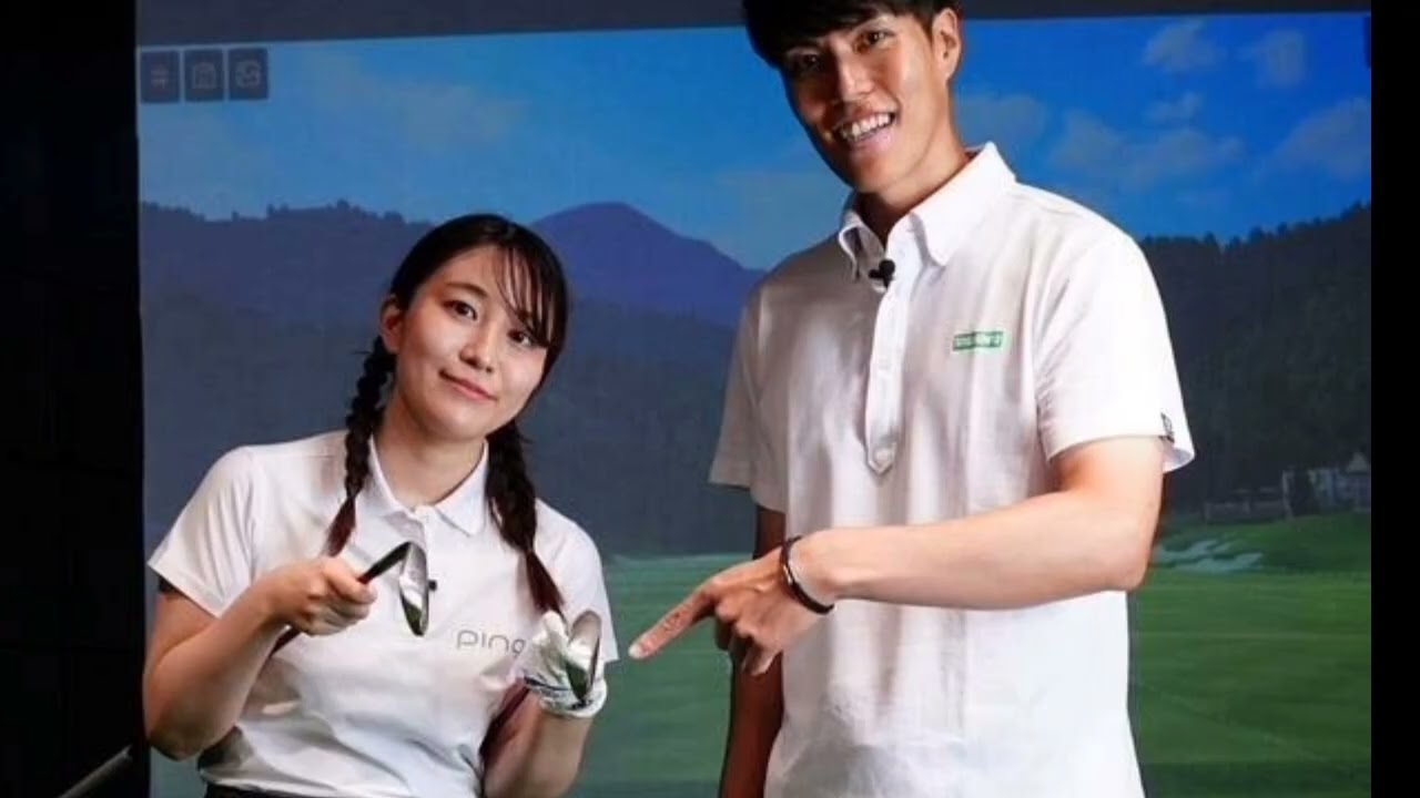 つま先上がりの傾斜からのスウィングに「オーイ! とんぼ」の声優・はやしりかが挑戦！ ダフらず打つためのポイントとは？【はやしをコースに連れてって！ #10】