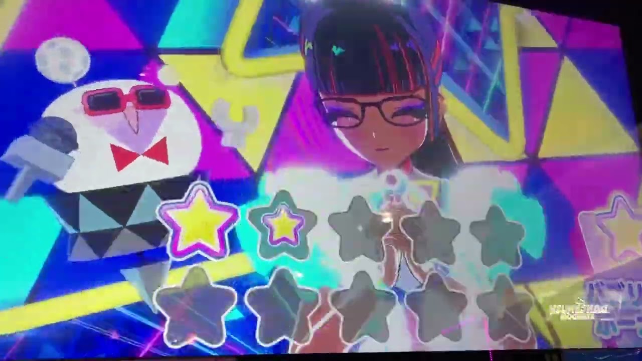 ひみつのアイプリ　５弾後半のマイキャラフェス(一曲目と二曲目)