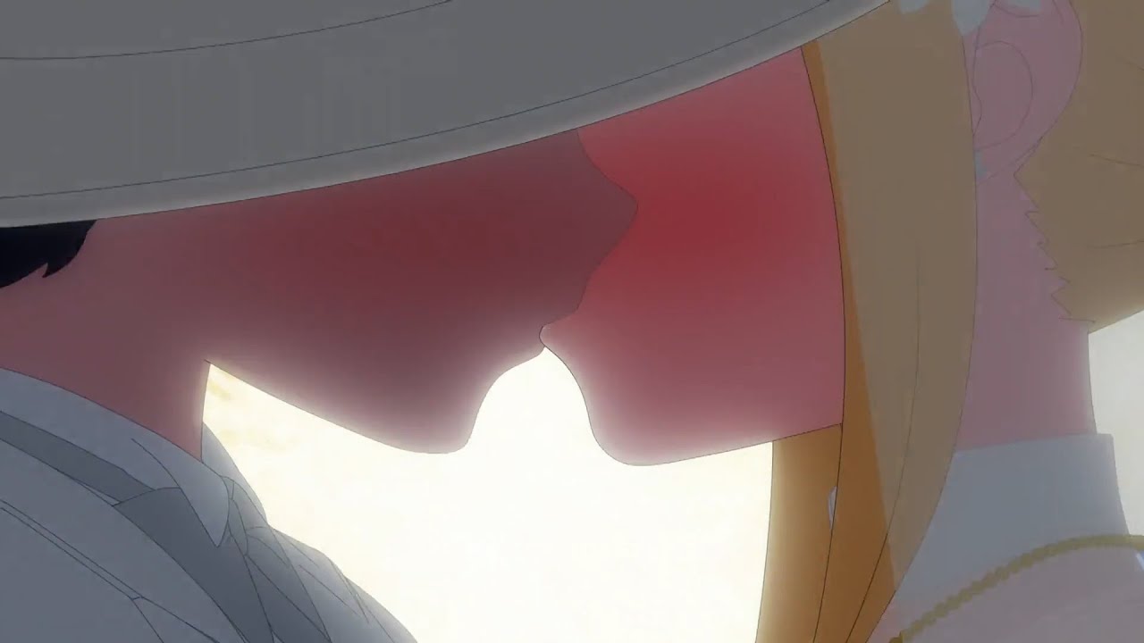 Alice x Victor cute romantic Kiss😘 Scene😍|| Duke of Death &  his Maid || Anime Kiss Scene @a-kun_