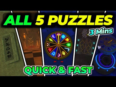 How to Complete EVERY Atlantis Puzzle Fisch New Update!