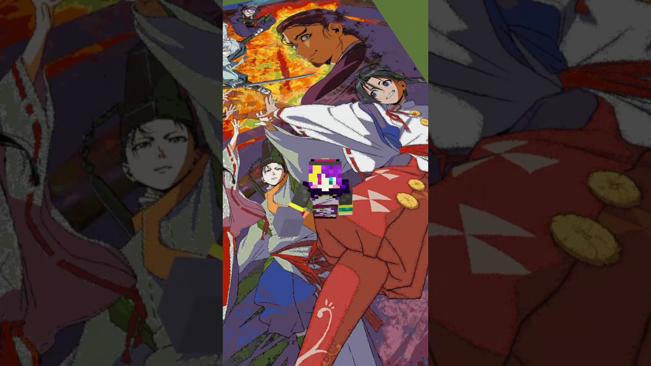 「逃げ上手の若君」マイクラ地上絵作ってみた🪈(プランA)