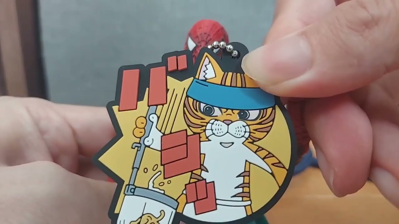 ラーメン赤猫のキーホルダーを手に入れました！