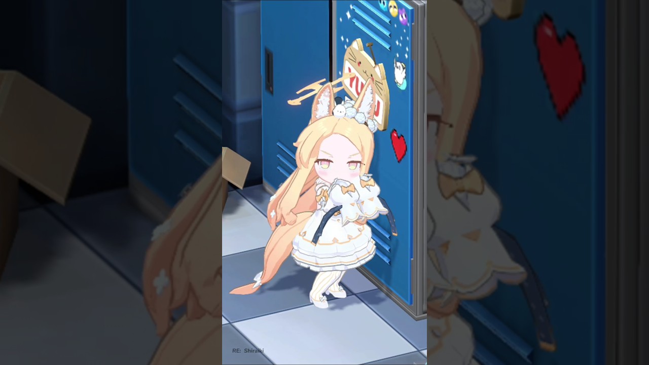 Seia finding Yuzu on the locker