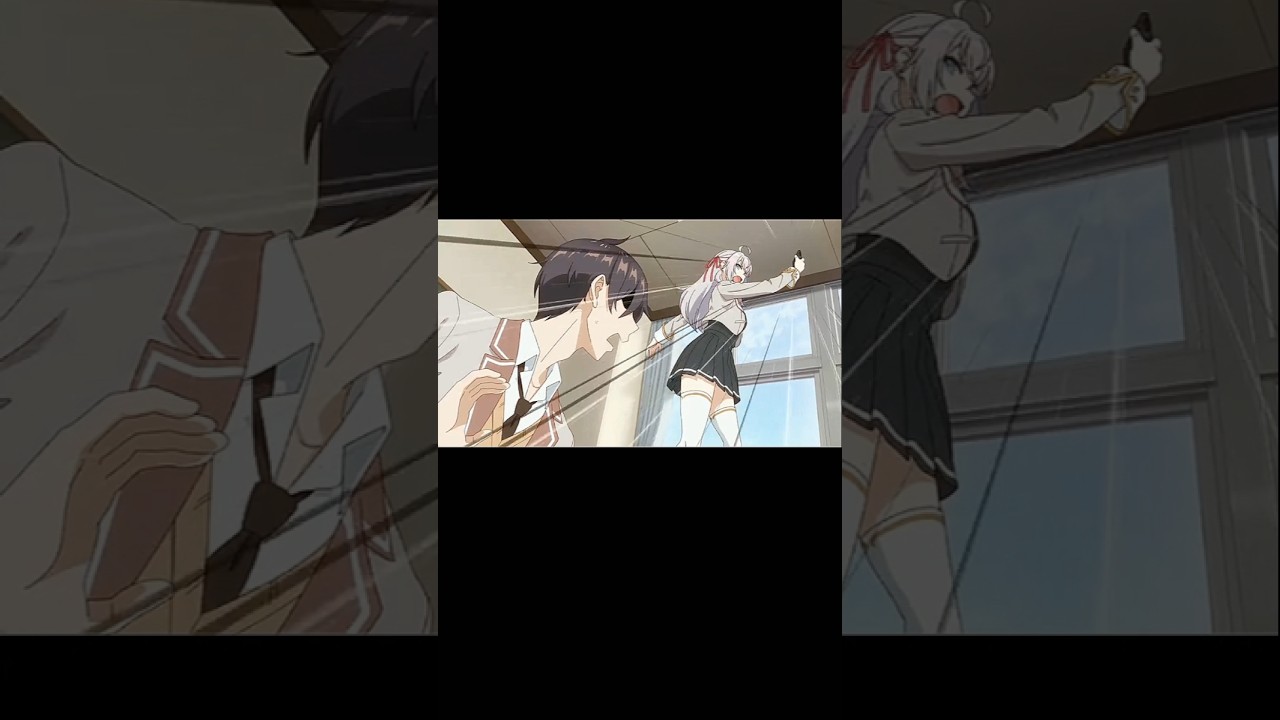 Alya was feeling jealous 😏💞[ALYA] #alyasometimeshidesherfeelingsinrussian #anime #jelousy