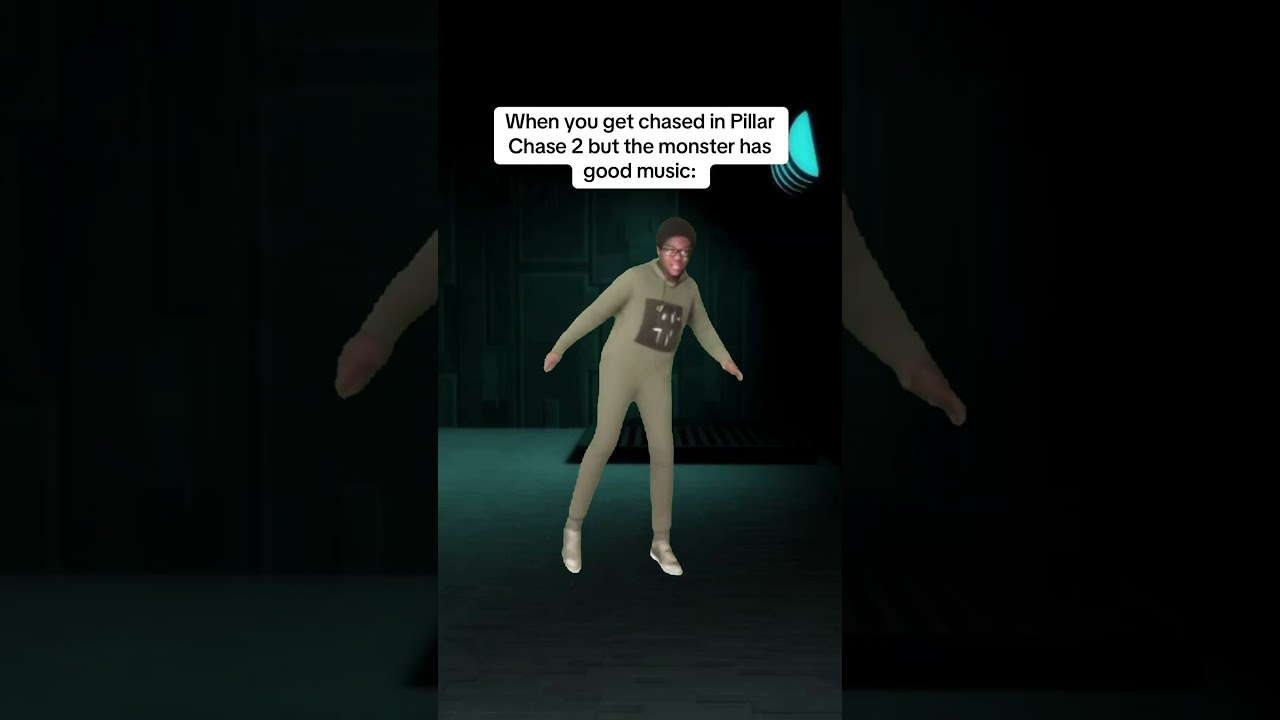 When you get chased in Pillar Chase 2 but the monster has good music #pillarchase #pillarchase2