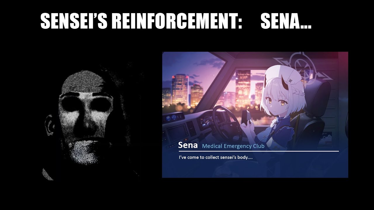 SENSEI BECOMING UNCNNY... (Blue Archive Students Reinforcements)