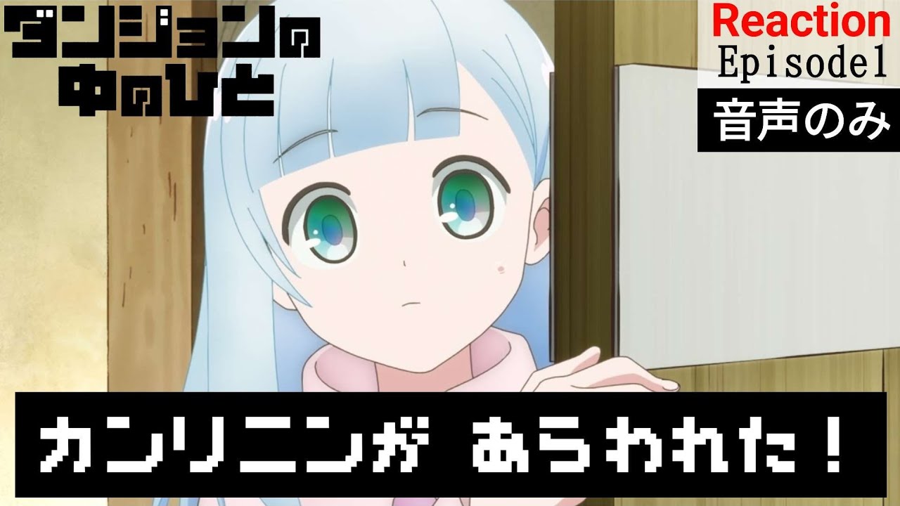 【同時視聴】ダンジョンの中のひと　#1　アニメリアクション　Dungeon People　Episode1　Anime Reaction