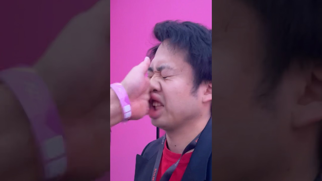 メンコできなきゃビンタします。#イカゲーム #squidgame2