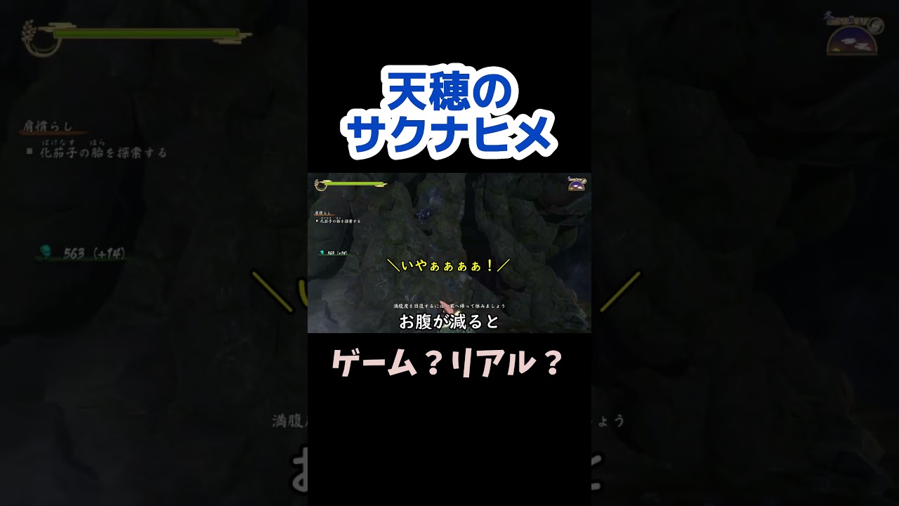 ゲーム？リアル？【天穂のサクナヒメ】