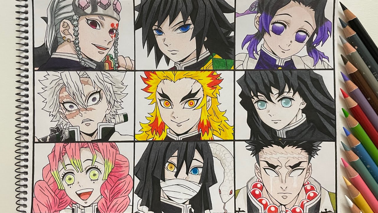【Demon Slayer】Drawing the Hashira