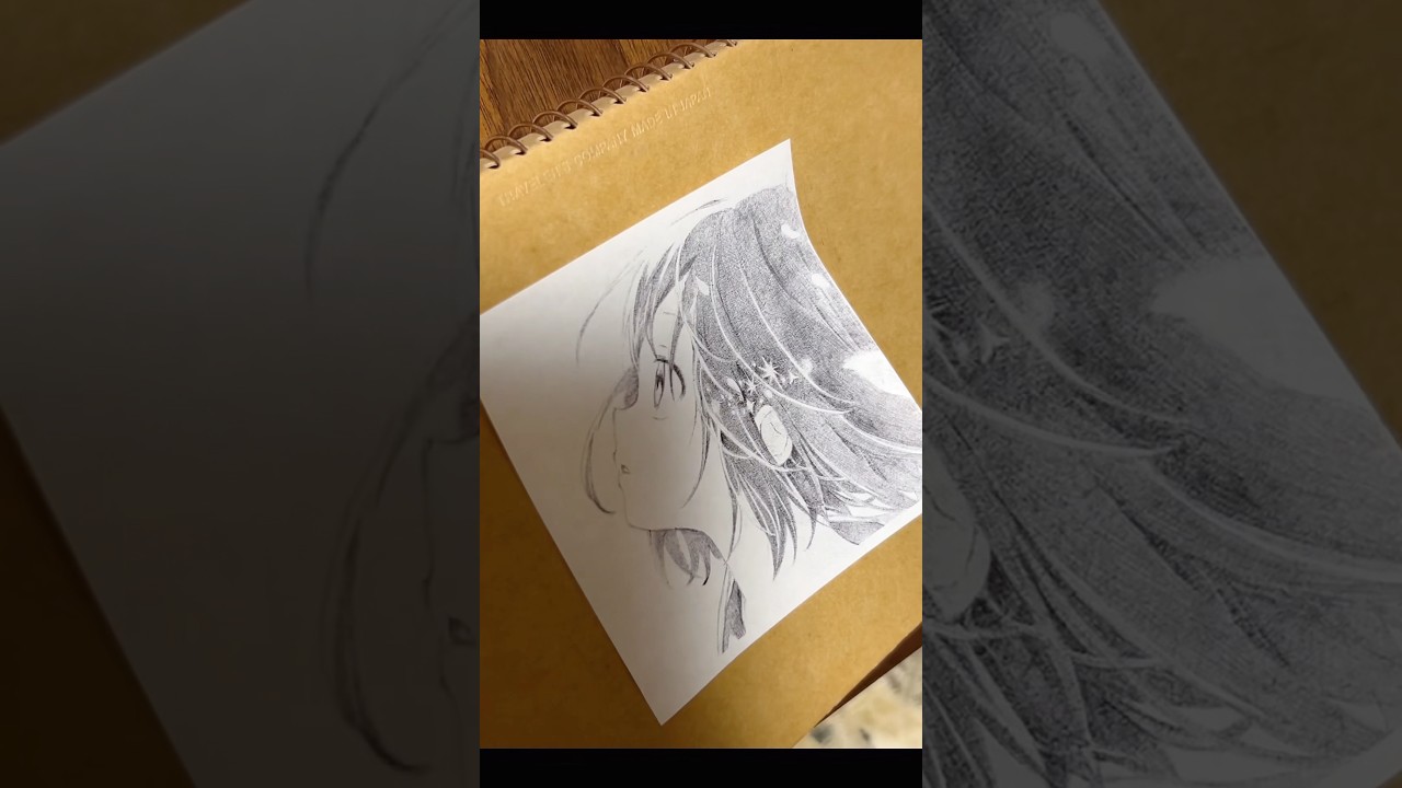 #先輩はおとこのこ #蒼井咲 をボールペン一発描き#drawing #模写