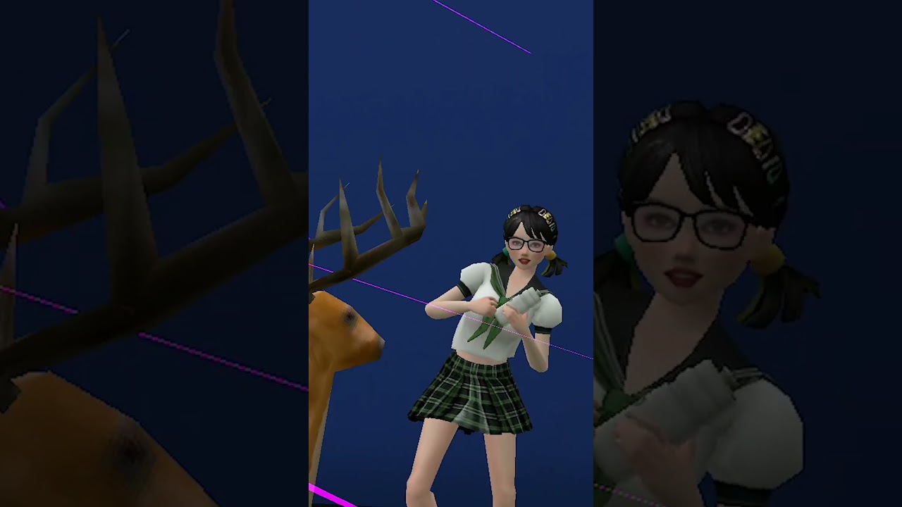 Shikanoko Nokonoko Koshitantan - Baile - Darkia Lux - Avakin Life #dance #short