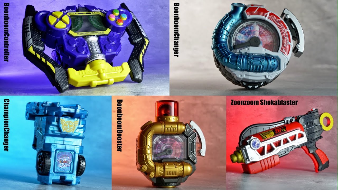 【最終回記念】ブンブンジャー 変身音 必殺技 総集編 / Boonboomger Transformation Sound Collection