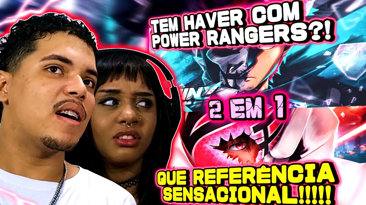 REACT 2 EM 1: Ranger Vermelho e Lutador D (Go Go Loser Ranger) | Anirap, Shiny [Yoru e Asa React]