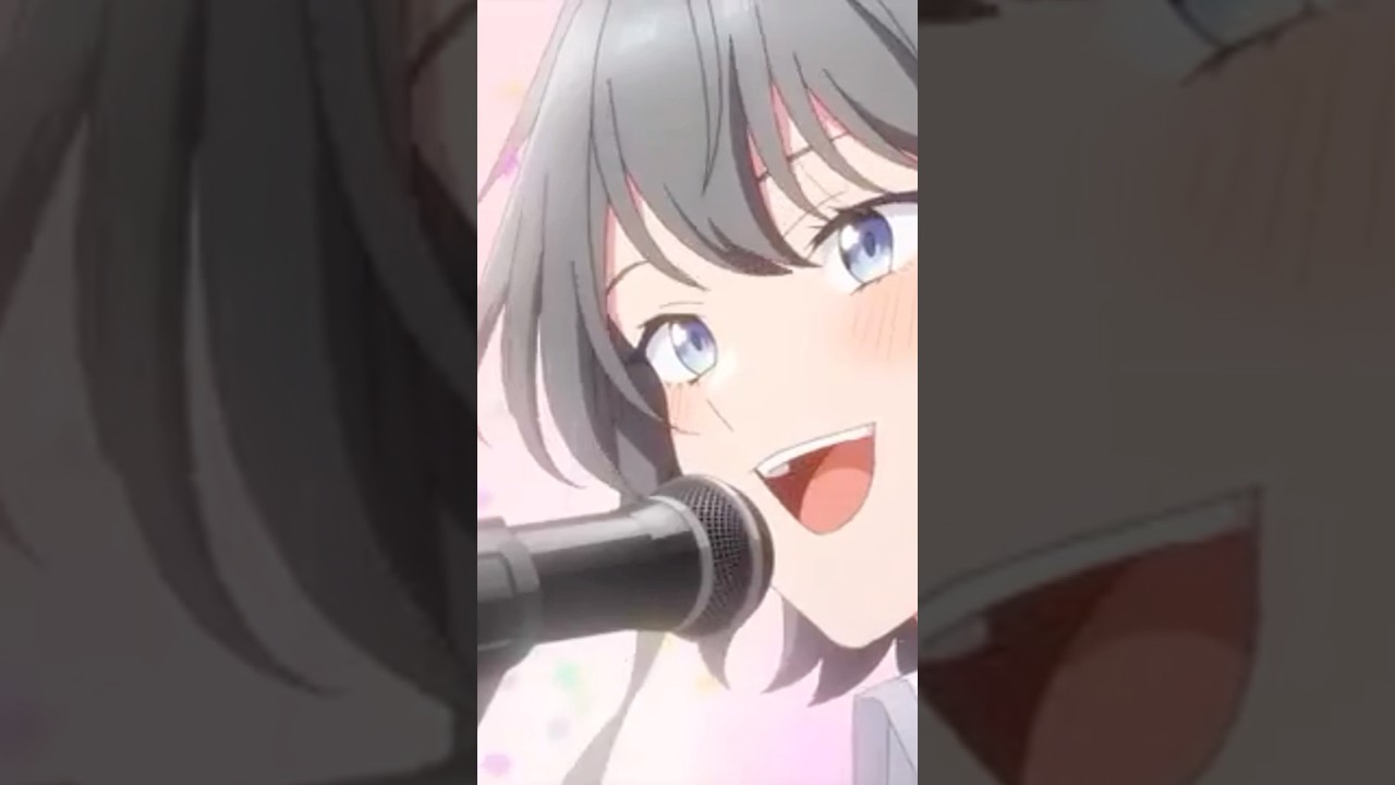ささやくように恋を唄う 挿入歌　SSGIRLS（歌：笹倉かな) Humming Love #Shorts