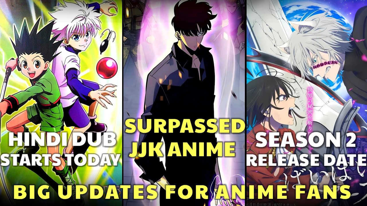 Hunter X Hunter Hindi Dub Starts Today On Muse India | Bye Bye Earth Season 2 Release Date