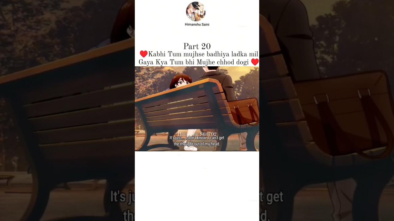 A CONDITION CALLED LOVE ANIME HINDI DUBBED // ROOTHA KYUN // SONG ANIME SHORTS // #anime #shorts