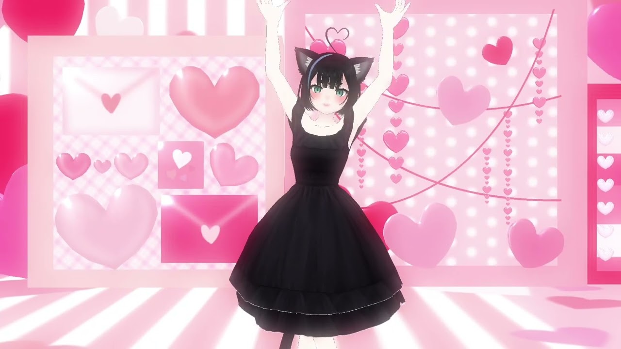 【MMD】旦那様とのラブラブ・ラブソング【＃Vroid】#Hanako