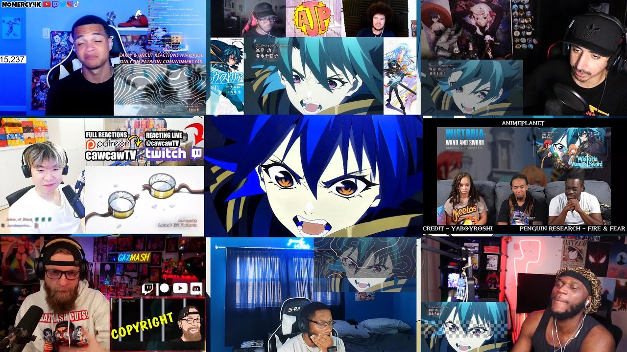 Wistoria: Wand and Sword Opening Reaction Mashup | Magic vs Sword HYPE! 🪄🔥