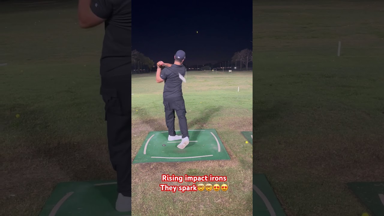 Rising impact irons (from the anime) lol if ykyk THEY SPARK🤯😍￼ #golf #risingimpact #anime #golfer