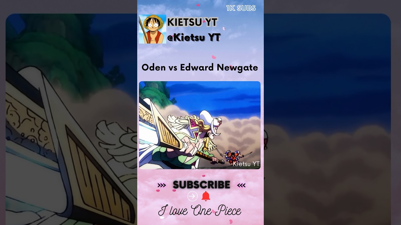 Oden vs Newgate #anime #onepiece #edit #shorts #oden #newgate