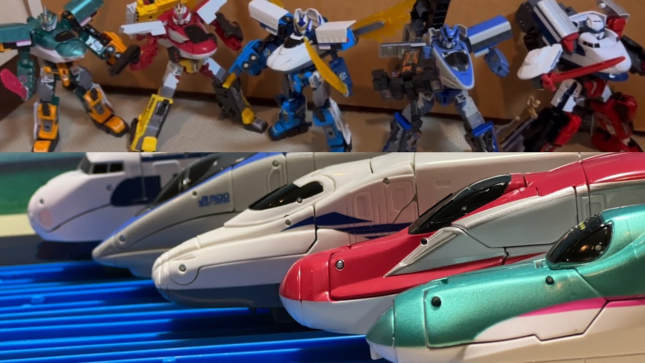 【ショート動画まとめ】シンカリオン変形合体まとめ【シンカリオン チェンジ・ザ・ワールド】