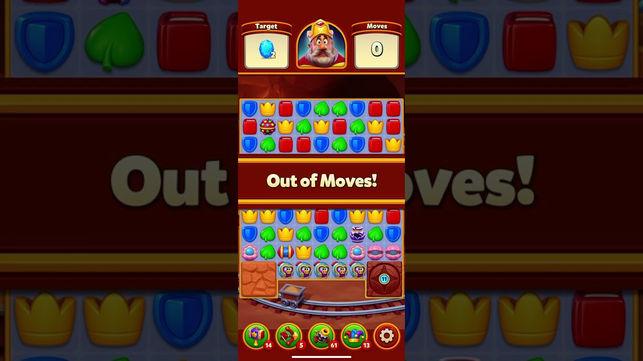 NEW Gate 2 Mine 2 SAPPHIRE Royal Match Level 10408 (Dream Games) King Robert’s Gameplay @RoyalMatch