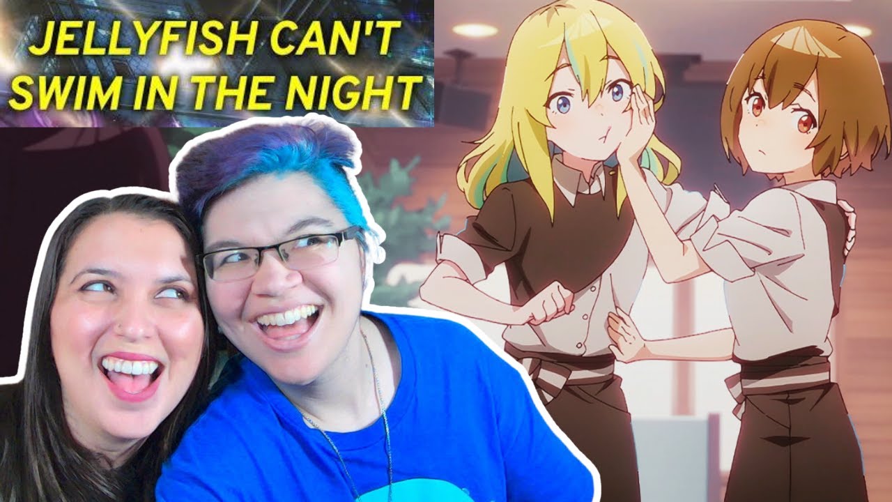 Her face is too close? Lesbian Couple React to Jelly Fish Can't Swim EP 4 Double A-Side