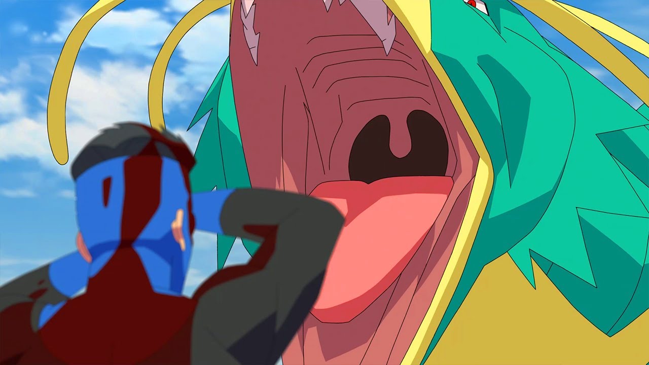 INVINCIBLE Season 3 Episode 5 - Mark & Eve Vs Mister Liu「AMV」- Primal ᴴᴰ