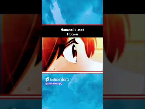 ✨ Hananoi kissed Hotaru ✨ | a condition called love Cute Moment | 💞 #ahorts #anime