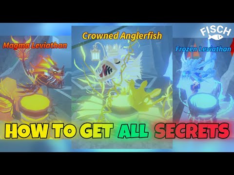How to Get ALL SECRET Fish to Open THE GATE in Calm Zone in Roblox Fisch! (MARIANAS VEIL)