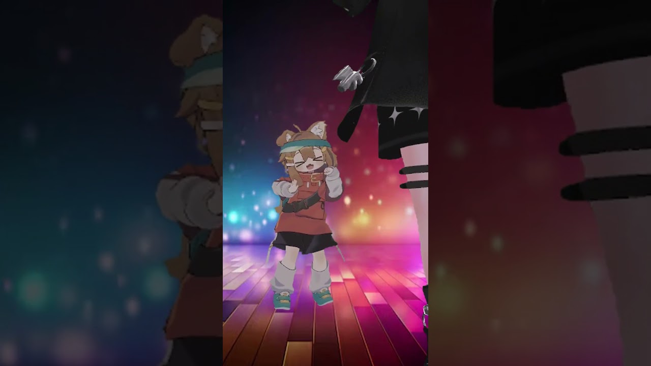 しかのこダンス 踊ってみた　#しかのこのこのここしたんたん #vrchat  #まめひなた #踊ってみた