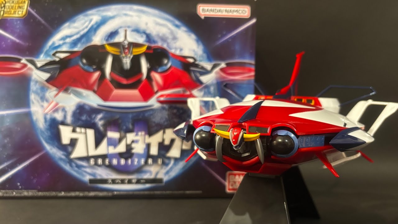 SMP グレンダイザーU スぺイザー【プレミアムバンダイ限定】組み立て＆合体レビュー 食玩