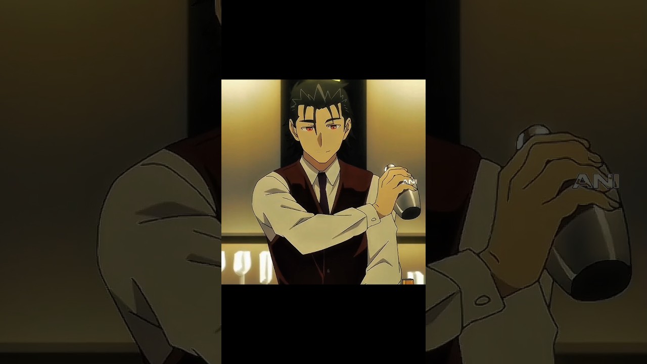 The Bartender 😄 #anime #edit