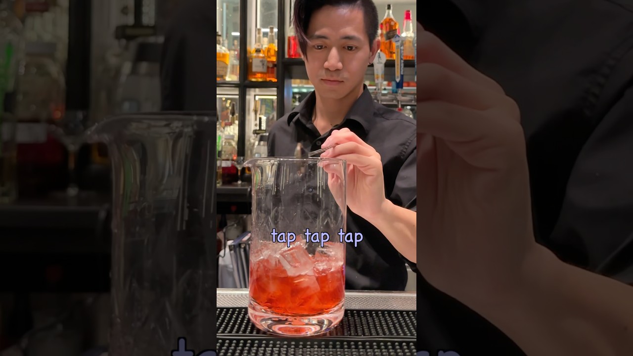 Make a Negroni with me! #anime #bartender #cocktail #pokemon #drink #negroni