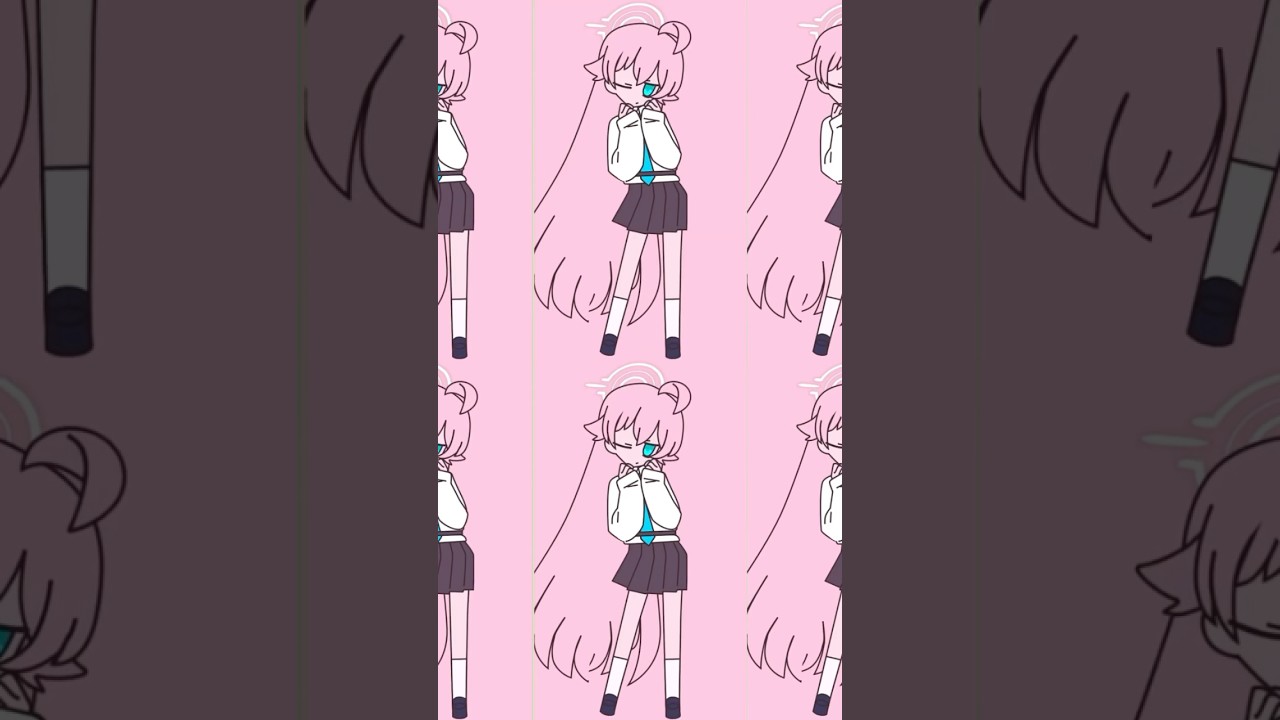 【ブルアカ】うﾍえ　#ブルアカ #ブルーアーカイブ #アニメーション #小鳥遊ホシノ #animation #音mad #ざぁこ