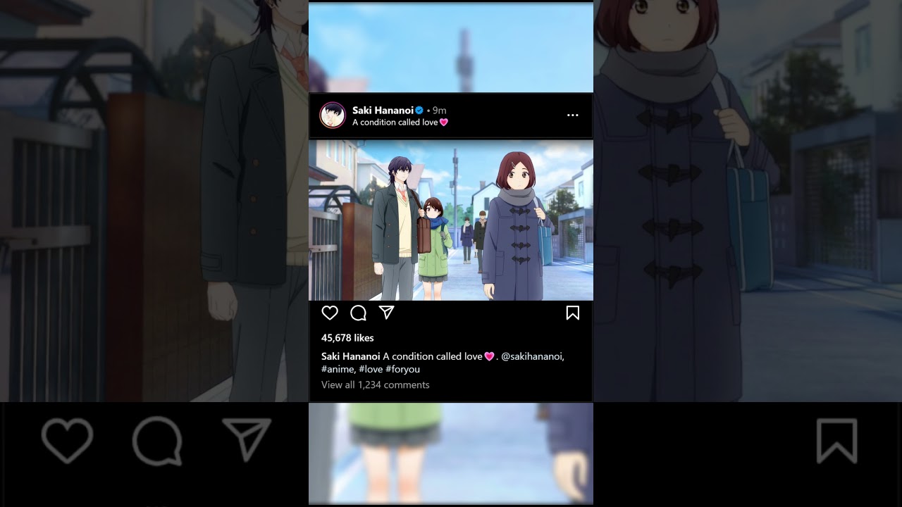 A condition called love💗 #anime #animeedit #love