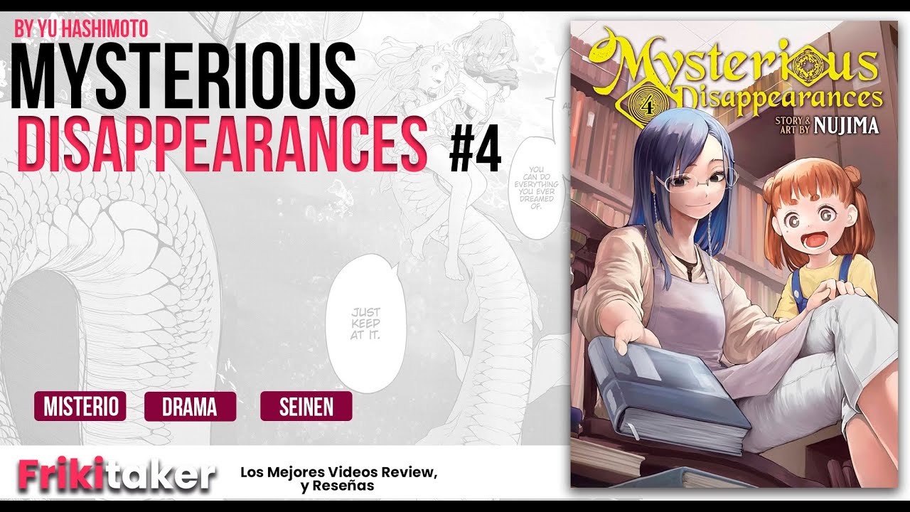 MYSTERIOUS DISAPPEARANCES #4/ La Vtuber Maldita/  Seven Seas. #sumirekoogawa #mangareviews